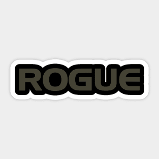 Rogue - Basic Green Sticker